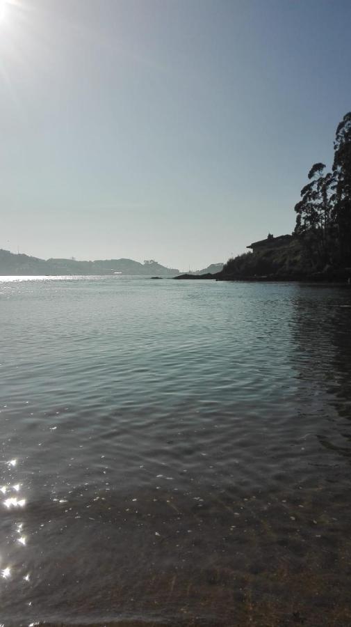 Estudio En Baiona- Playa Santa Marta Eksteriør bilde