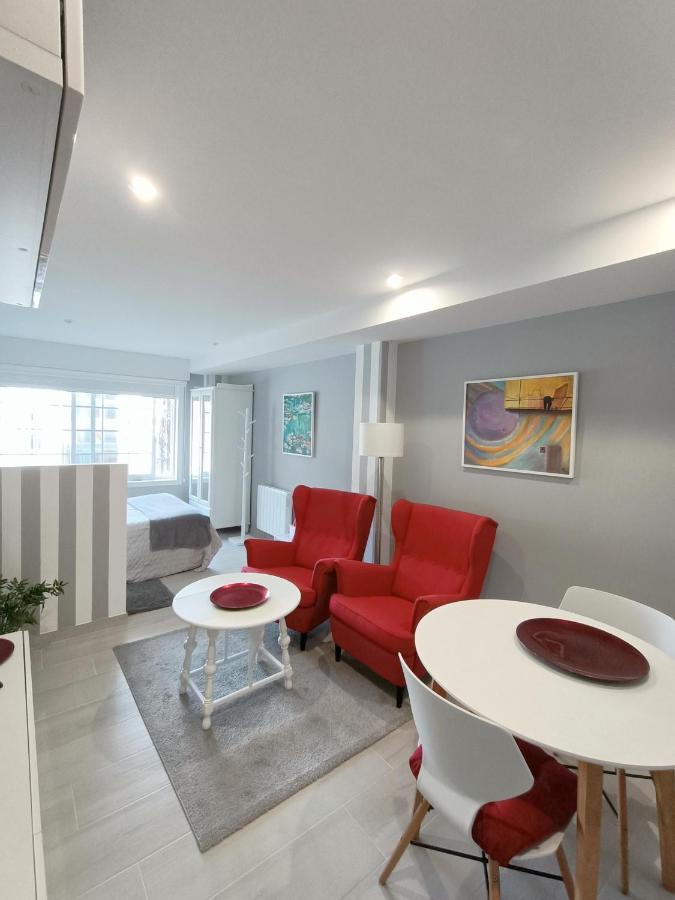 Estudio En Baiona- Playa Santa Marta Eksteriør bilde